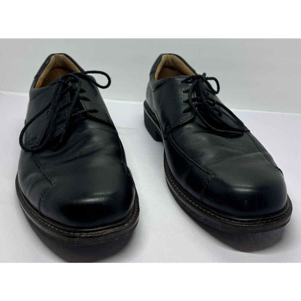 Ecco Men’s Lace Oxford Shoes Black Shock Point Size 43 EU 10 US